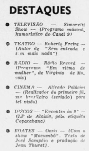 Revista do Rádio 1962